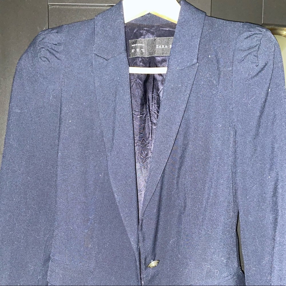 Navy blue blazer